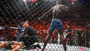 Israel Adesanya Busted Out The Most Disrespectful Celebration Of All-Time After Knocking Out Alex Pereira At UFC 287
