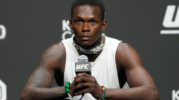 Israel Adesanya Reveals Why He Wore A Dog Collar To UFC 287 Press Conference