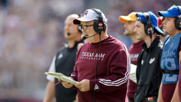 Texas A&M Coach Jimbo Fisher Takes Unprovoked Shot At Media Members After Spring Game