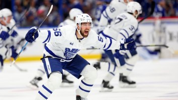 NHL World Reacts To Toronto Maple Leafs Snapping Hilarious Playoff Series Drought