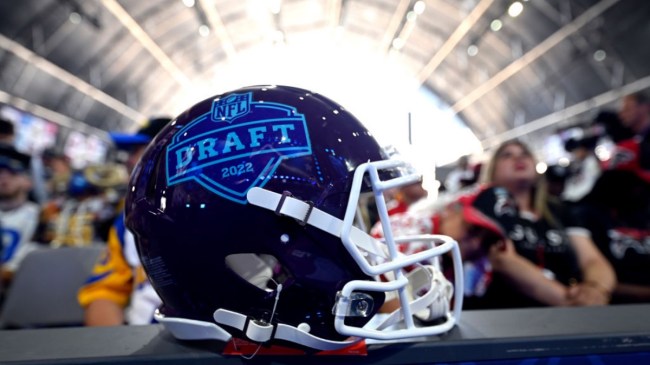 NFL Draft helmet