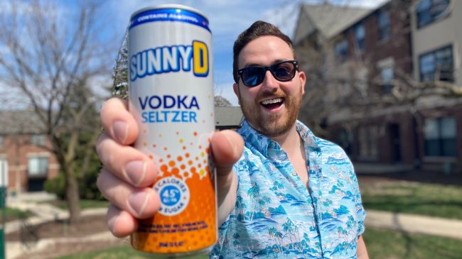 Try the new SunnyD Vodka Seltzer