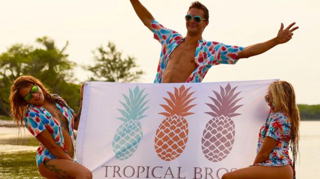 Shop Tropical Bros summer apparel
