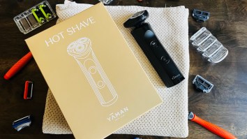 How The YA-MAN ‘Hot Shave’ Heated RF Electric Shaver Makes Traditional Shaving Look Foolish