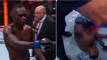 Israel Adesanya Taunted Alex Pereira’s Crying Son After Knock Out