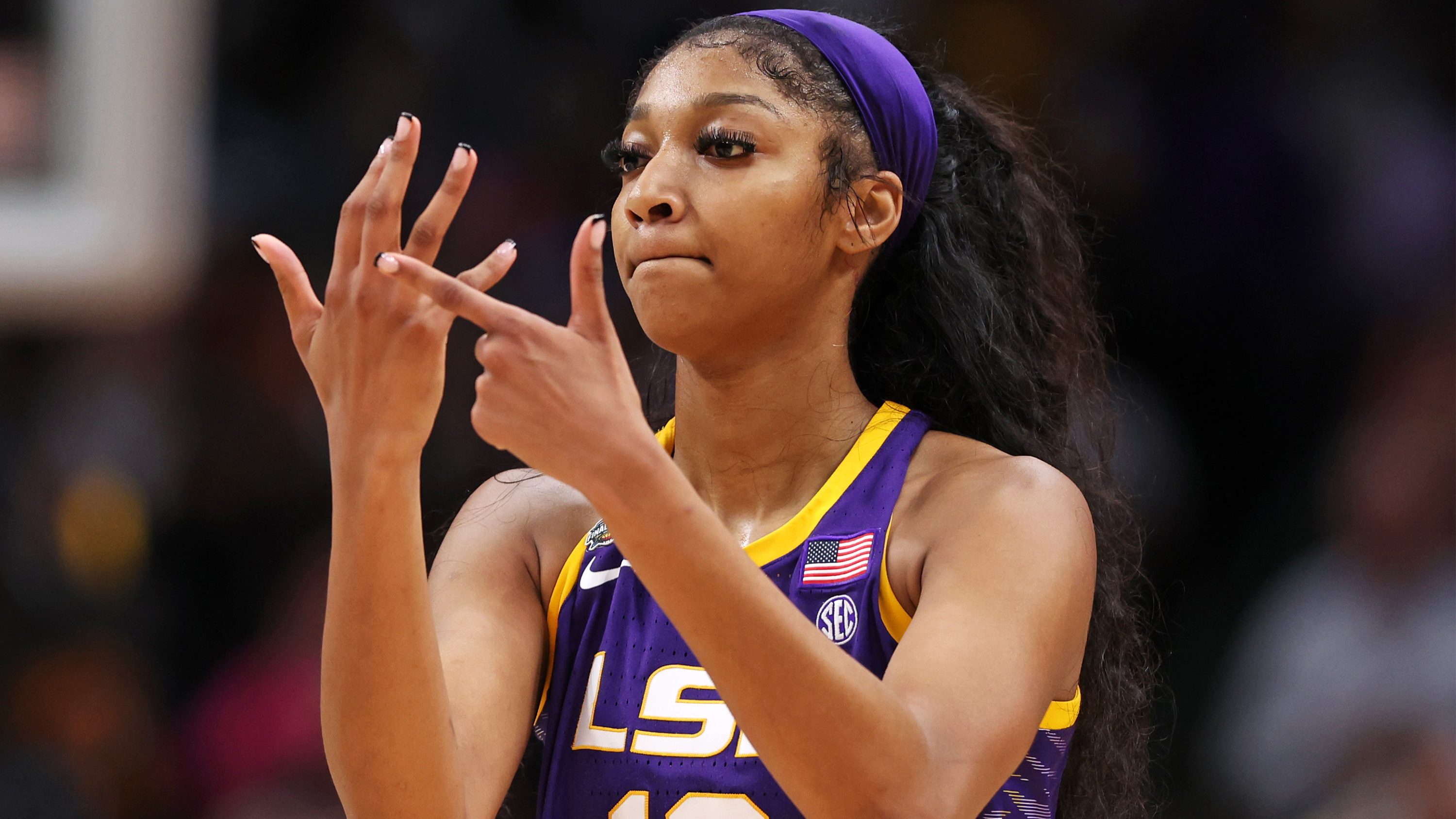 LSU Legend Shaq Shares High Praise for LSU's Angel Reese (Video)