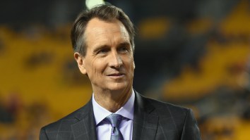 NFL Fans In Total Disbelief Over Cris Collinsworth’s Mock Draft For Chiefs