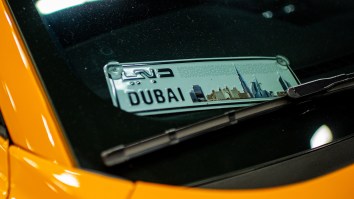 Dubai Resident Sets World Record After Buying A License Plate For An Absurd Amount Of Money At Auction