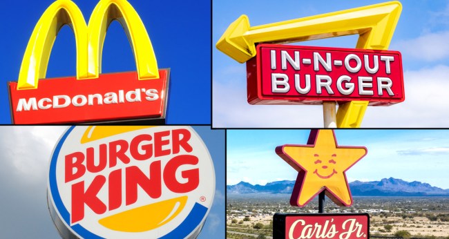 fast food logos red yellow why