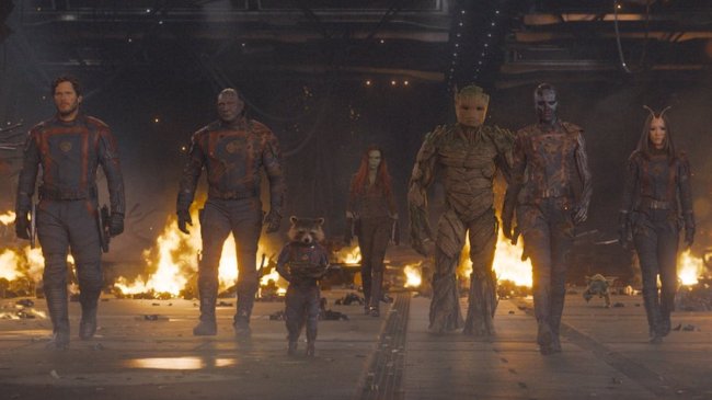 guardians of the galaxy 3 group shot