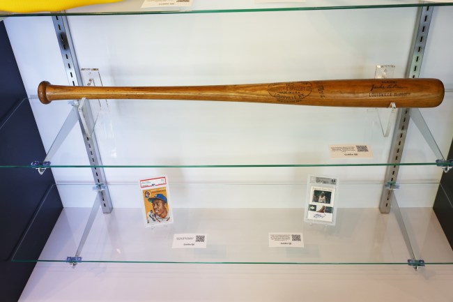 Jackie Robinson's Louisville Slugger baseball bat