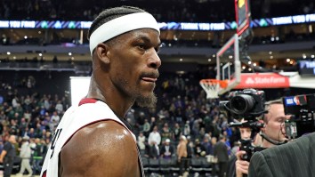 Jimmy Butler Has NBA Fans Laughing After Dunking On Reporter For No Reason