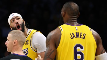 LeBron James Hilariously Calls Out Anthony Davis For Nearly Ruining Playoff Bid