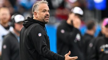 Matt Rhule Throws Verbal Jab At Deion Sanders After Being Spotted At WWE Smackdown Event