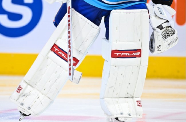 Mikayla Demaiter in the hockey rink