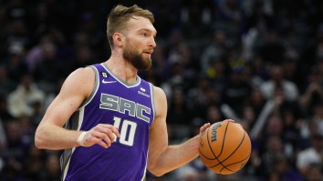 NBA Fans Have Jokes About Domantas Sabonis’ Injury Update From Game 2 Stomp