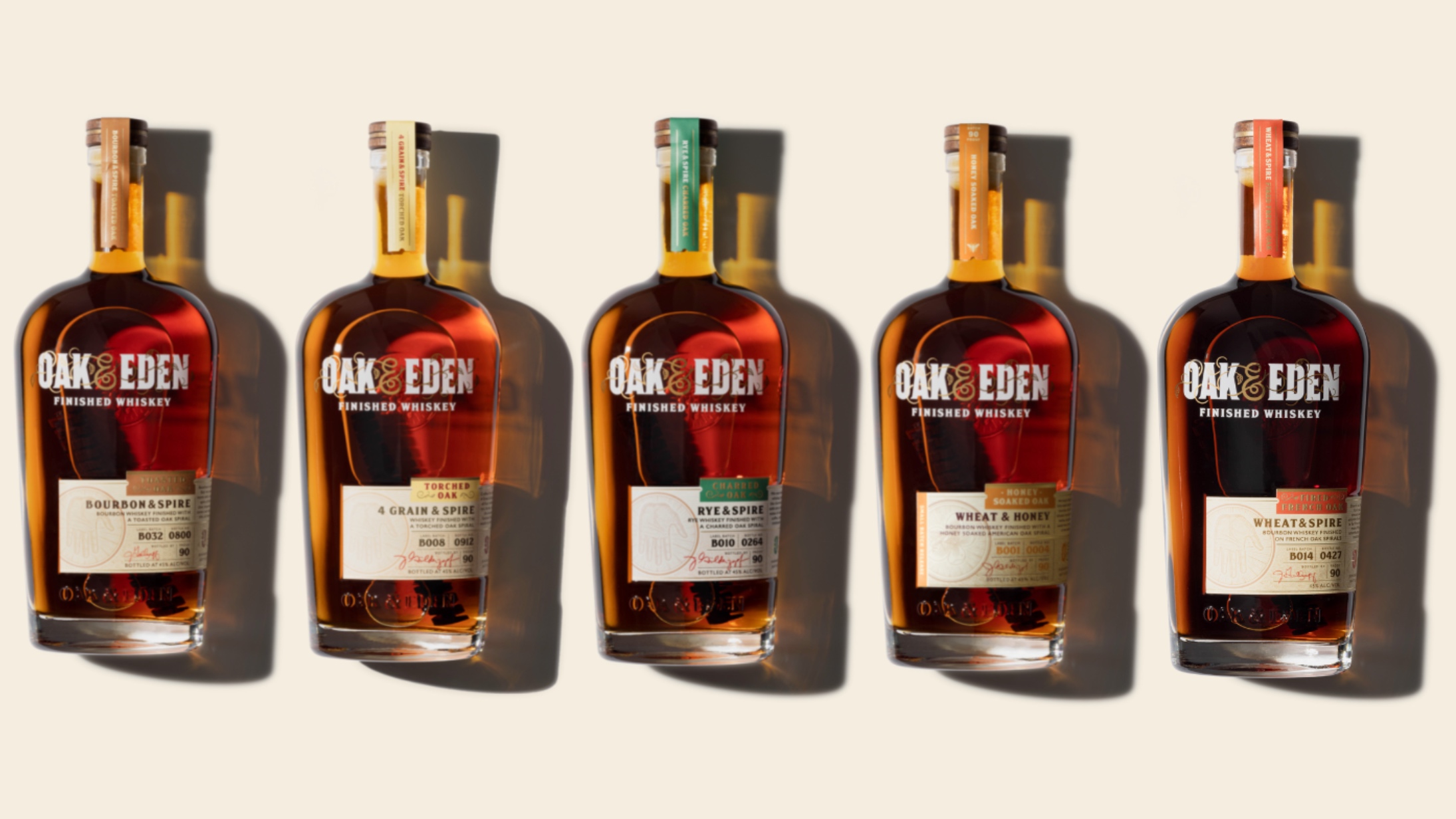 Oak and Eden finished whiskies