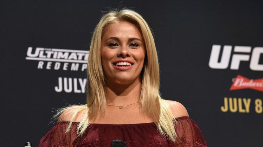 Paige VanZant during a press conference