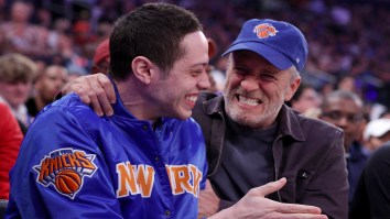 Pete Davidson Seen In Altercation With Irritating Fan At The Knicks Game But Most Are On His Side