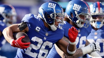 Saquon Barkley’s Nonchalant Response To Contract Talks Has Giants Fans Concerned