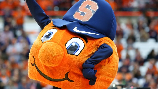 Syracuse Orange mascot