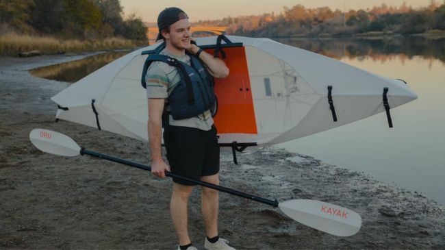 Oru Lake Portable Kayak available at Huckberry