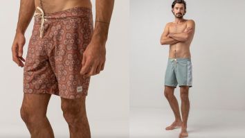 Be The Best-Looking Beach Bum This Summer In New Rhythm Swim Trunks