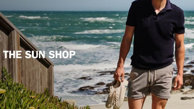 Shop the Huckberry Sun Shop for summer apparel