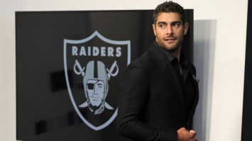 Report: Raiders QB Jimmy Garoppolo Underwent Surgery After Signing; Not Cleared For OTAs