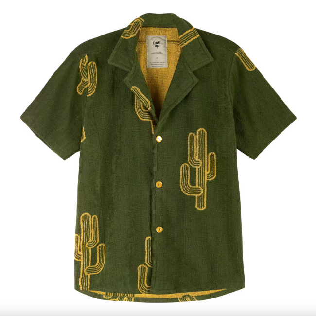 OAS Mezcal Short Sleeve Terry Shirt; shop summer apparel at Huckberry