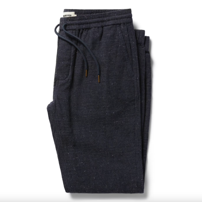Taylor Stitch Apres Pant in Charcoal Donegal; shop Huckberry Memorial Day sale