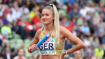 German Sprinter Alica Schmidt’s ‘Hurdles Dancing’ Warmup Goes Viral