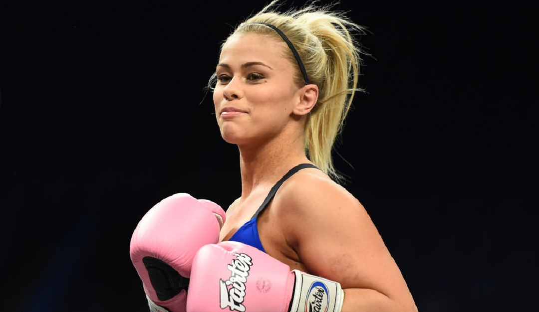 Paige VanZant in the ring