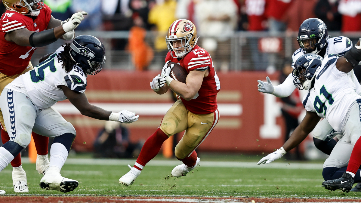 49ers RB Christian McCaffrey not worried about heavy workload to