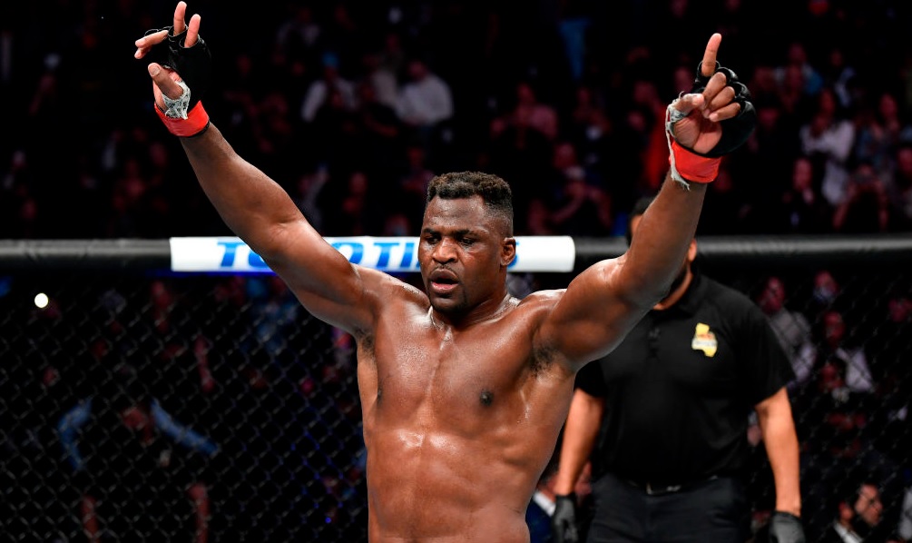 Francis Ngannou in the UFC
