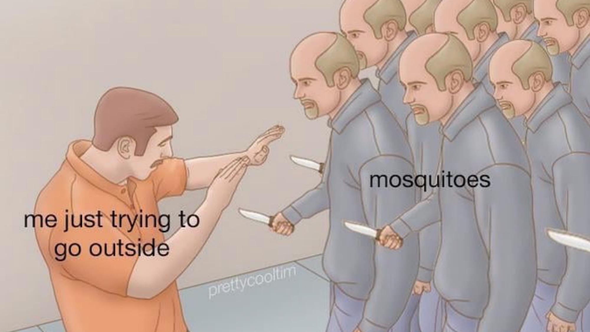 funny meme about mosquitoes