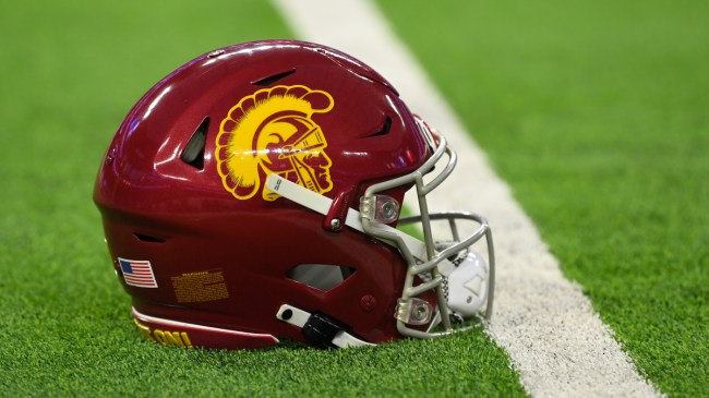 USC Trojan helmet