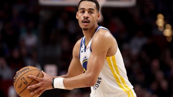 NBA World Asks, ‘Where’s The Real Jordan Poole?’ After Scoreless Night With Kay Adams In Attendance
