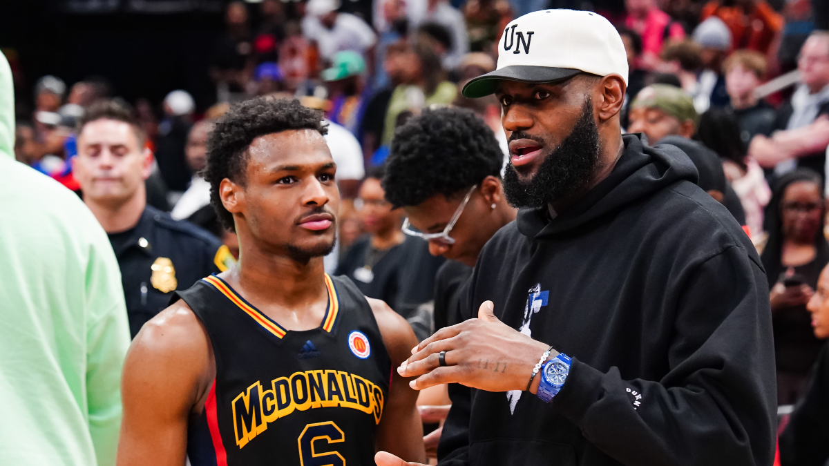 Odds Reveal Which Teams May Land LeBron Bronny James   Lebron Bronny James Team Odds 