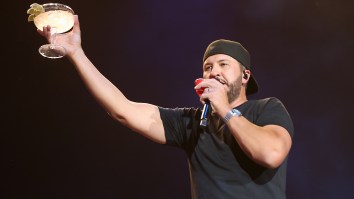 Luke Bryan Shows Off Massive 10+ Pound Largemouth Bass With His Son Bo