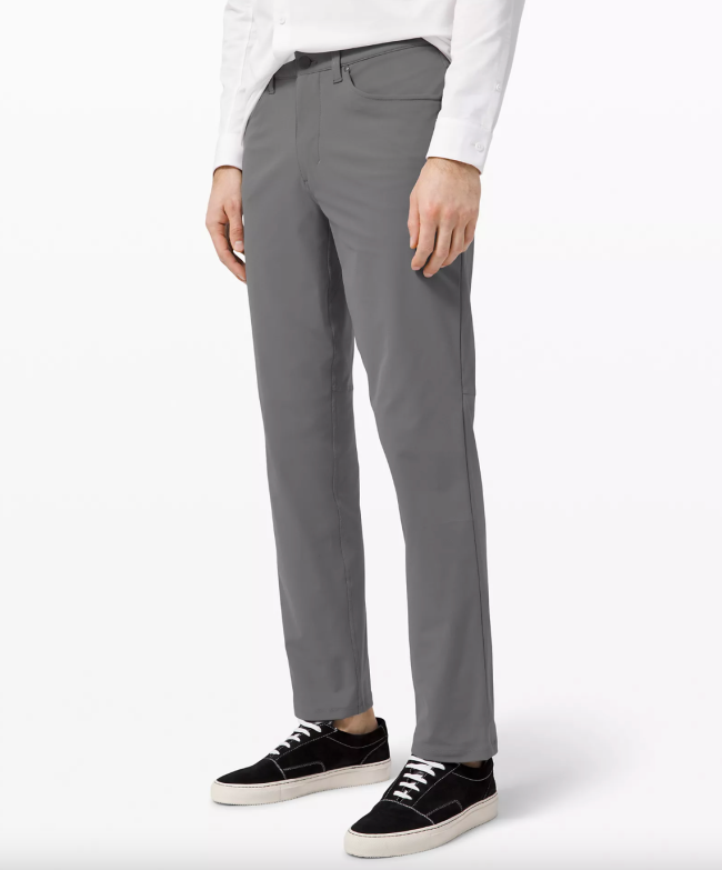 lululemon ABC Pant in Asphalt Grey; shop business casual