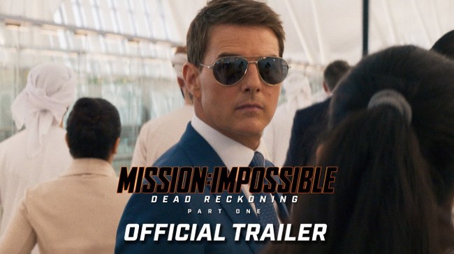 tom cruise in the trailer for dead reckoning part one