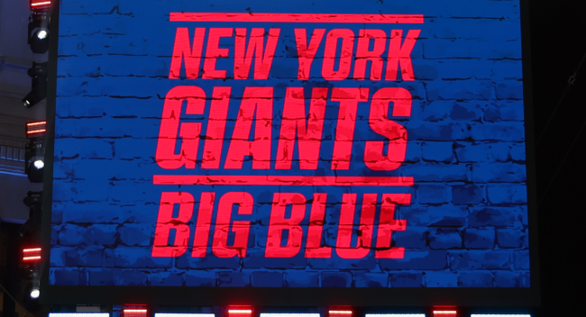 new york giants draft - schedule fans