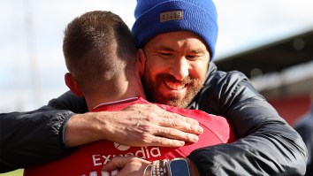 Ryan Reynolds Spent A Fortune On Whiskey To Help Wrexham Fans Celebrate Club’s Promotion