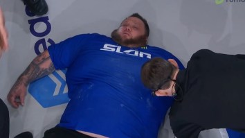 460-Pound ‘Slap For Cash’ Gets Knocked Out In Massive Super Heavyweight Power Slap 2 Match