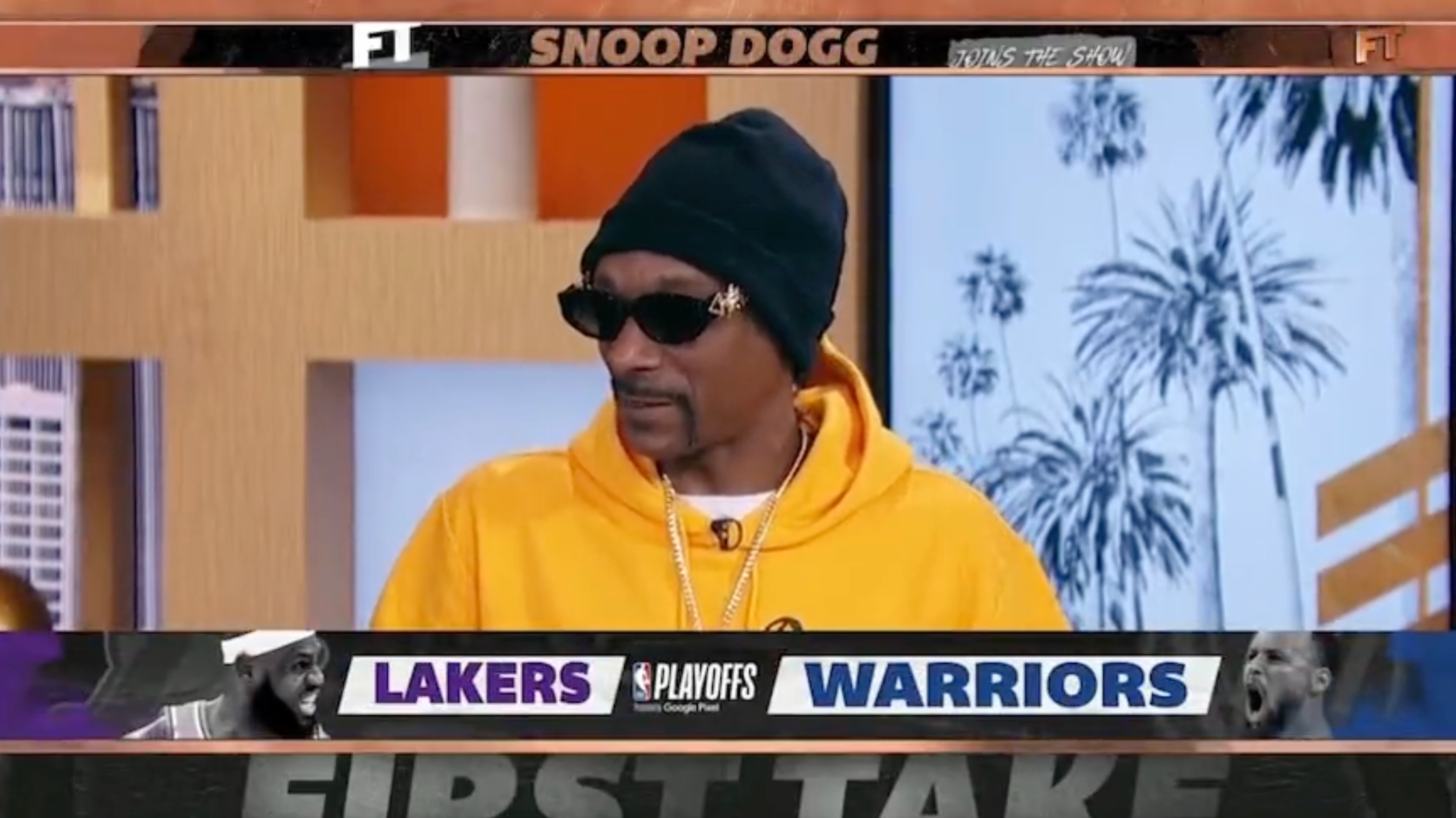 Snoop Dogg discusses Lakers series