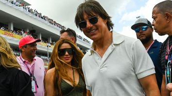 Tom Cruise Reportedly Putting On Full-Court-Press To Date Shakira