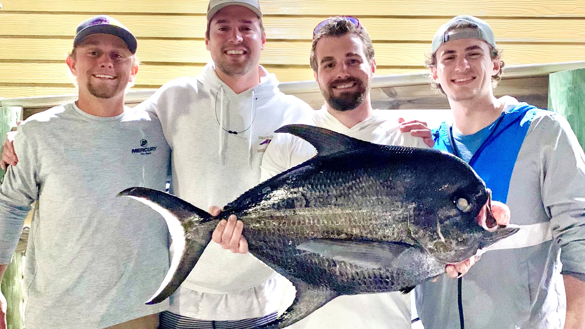 new fishing world record Pomfret caught in North Carolina