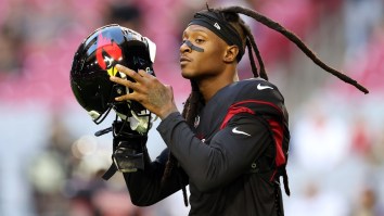DeAndre Hopkins Completed Visit With Patriots, ‘Optimism’ About A Deal Remains