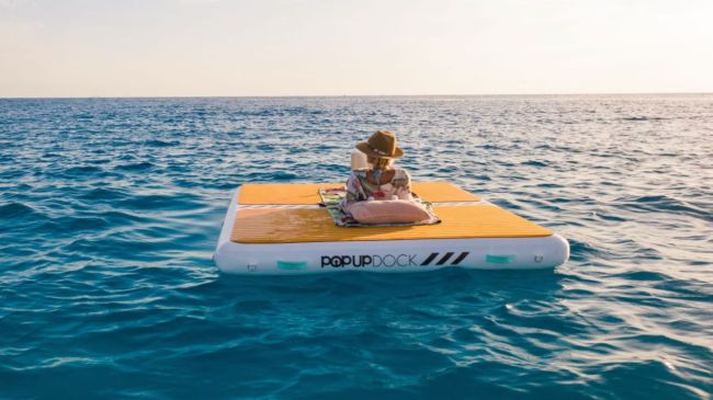 POP Board PopUp Inflatable Dock available at Huckberry